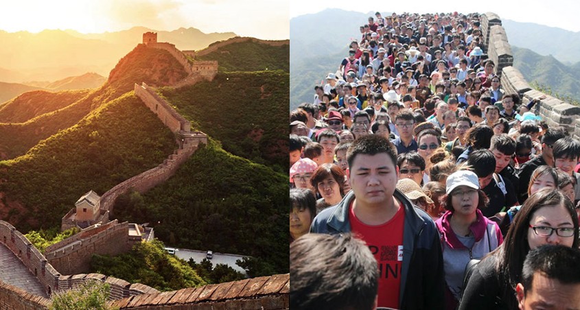 出國旅遊別想得太美！大家都衝著名景點，現實 VS 預期比較圖一秒粉碎你的幻想