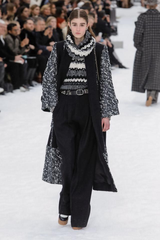 chanel 2019秋冬系列——karl lagerfeld的雪中告别