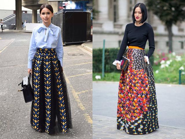 挑一件Printed Skirt，讓你今天氣勢與眾不同