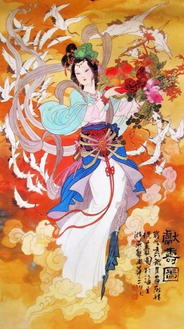 這組畫裡飄出一種仙氣，太美啦