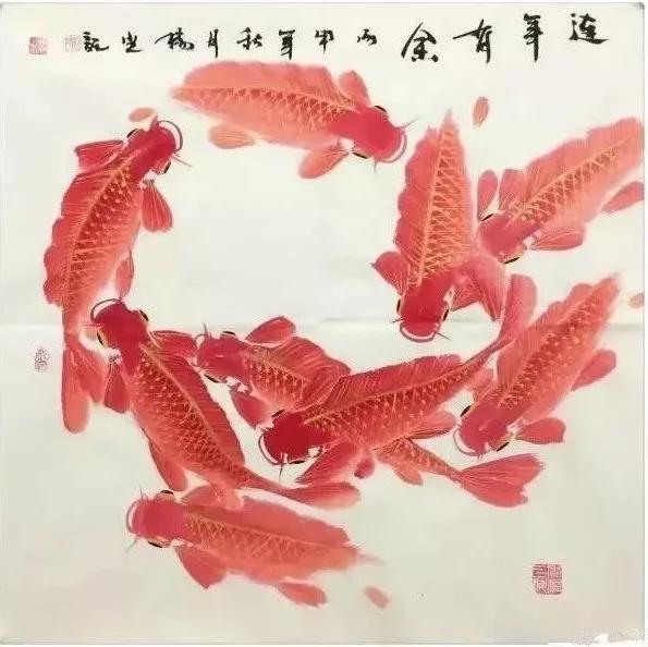 賞鯉魚小品，祝你年年有餘