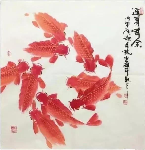 賞鯉魚小品，祝你年年有餘