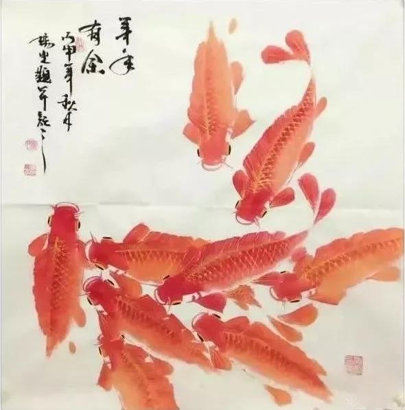 賞鯉魚小品，祝你年年有餘