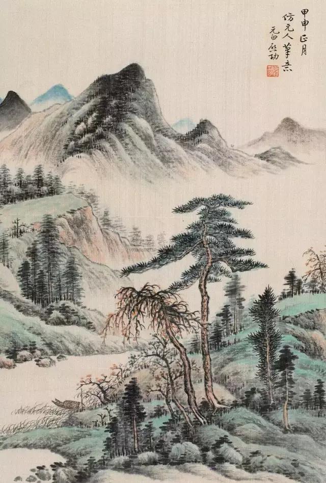 精美山水畫70幅，值得書畫愛好者收藏臨摹！