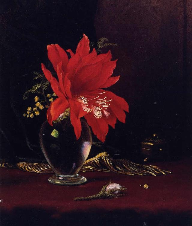 Johnson Heade：能聞到香氣的花兒作品