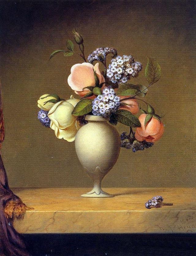 Johnson Heade：能聞到香氣的花兒作品