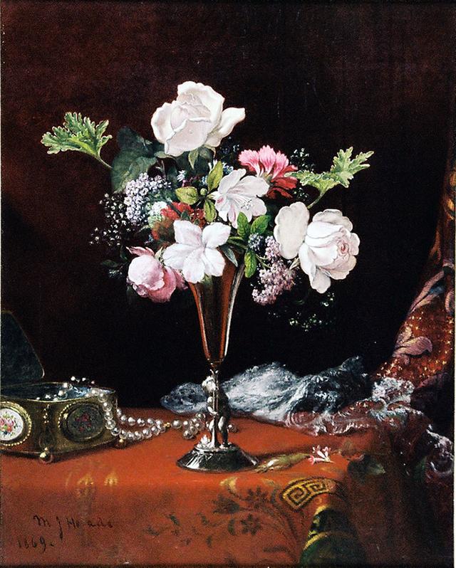 Johnson Heade：能聞到香氣的花兒作品