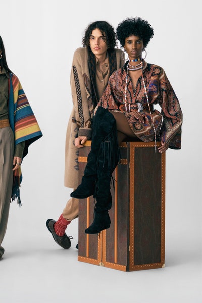 Etro2021早秋系女裝，民族風，復古懷舊系