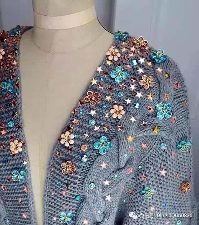 「刺繡作品」毛線繡帽子、手套和衣服等作品欣賞