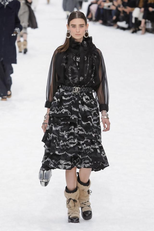 Chanel 2019秋冬系列——Karl Lagerfeld的雪中告別